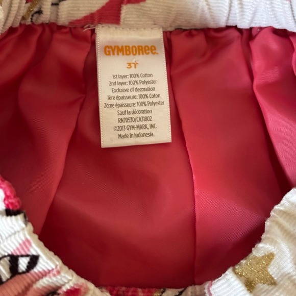 Gymboree Girls Circus Animals‎ Corduroy Skirt Sz 3T - Picture 4 of 4